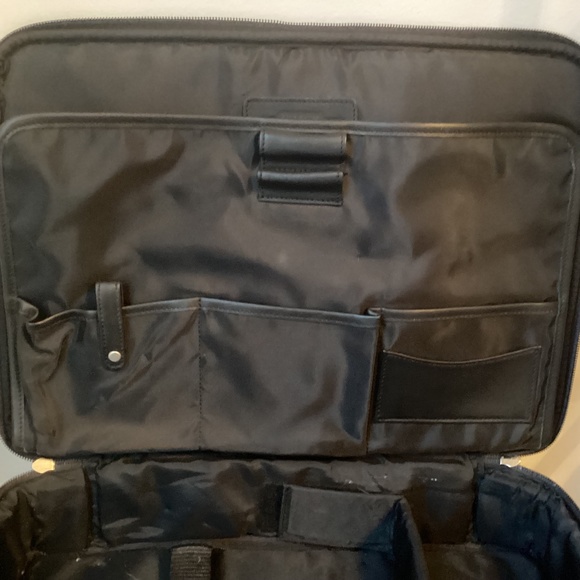 COACH Twill and Leather Trim Laptop Case - RARE - Picture 6 of 8